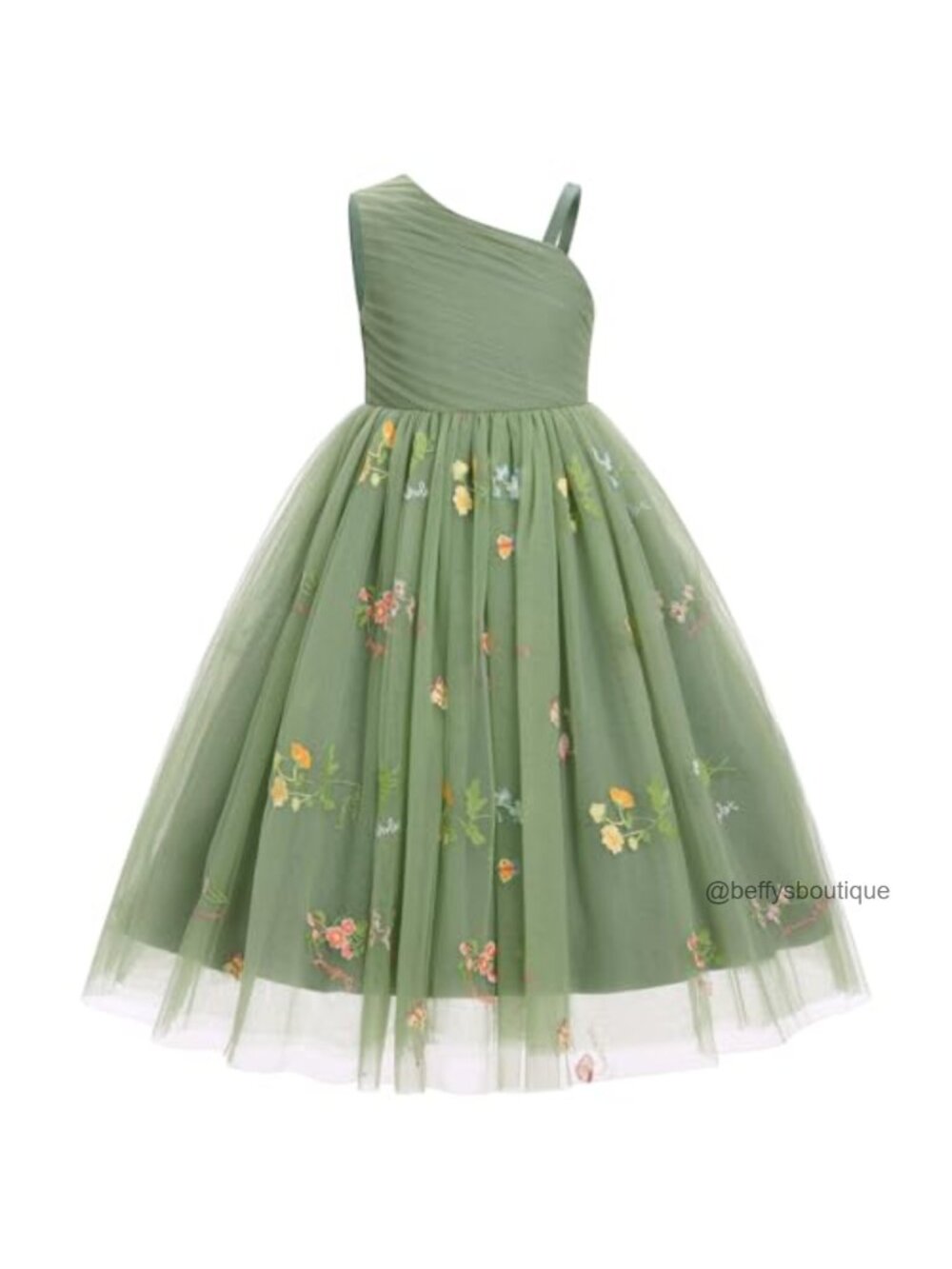 Tulle Tutu Flower Girl Dress